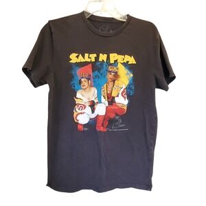 Salt N Pepa Graphic T Shirt Lee Classic Fit Cotton Mens S/Ch/P‎